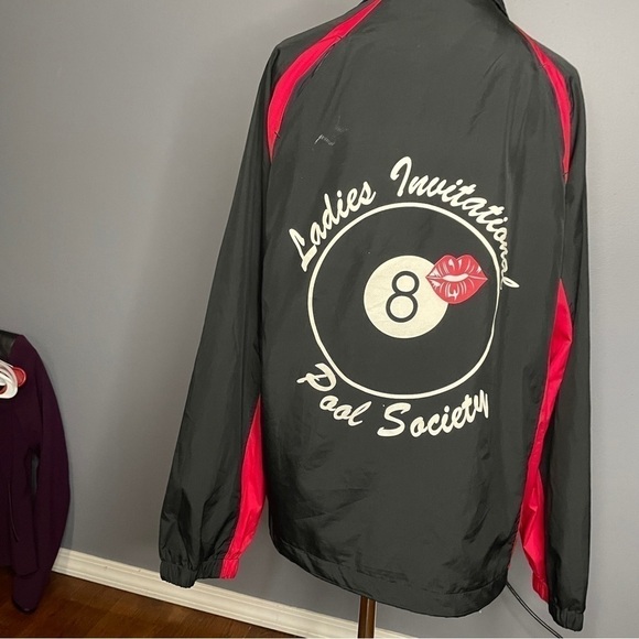 Sport Tek by Port Authority Ladies Invitational Pool Society red/black size L - Picture 8 of 8